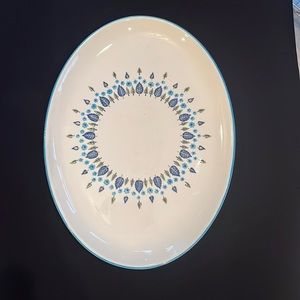 Swiss alpine oval platter
